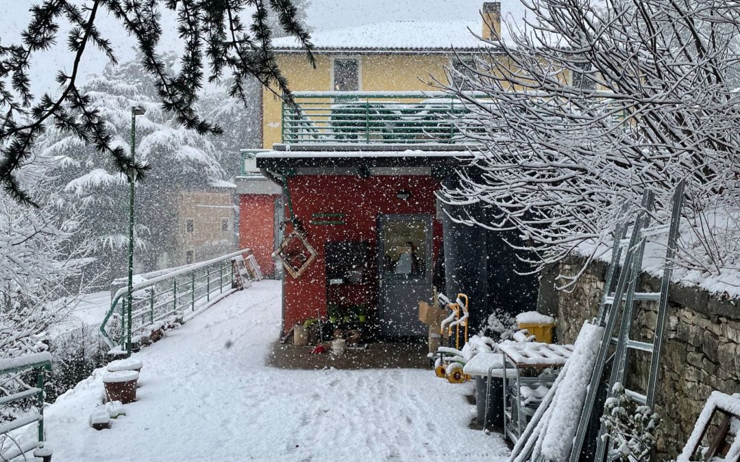 E con la neve? La vita al laboratorio di agricoltura continua